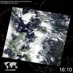 Level 1B Image at: 1610 UTC