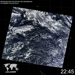 Level 1B Image at: 2245 UTC