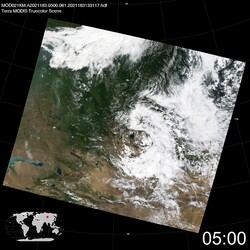 Level 1B Image at: 0500 UTC