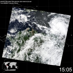 Level 1B Image at: 1505 UTC