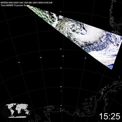 Level 1B Image at: 1525 UTC