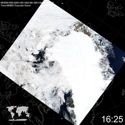 Level 1B Image at: 1625 UTC