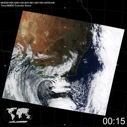 Level 1B Image at: 0015 UTC