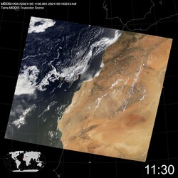 Level 1B Image at: 1130 UTC