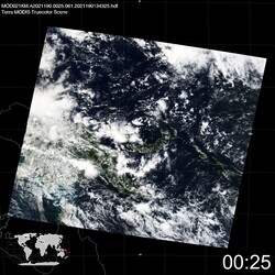 Level 1B Image at: 0025 UTC