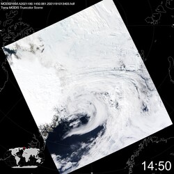 Level 1B Image at: 1450 UTC