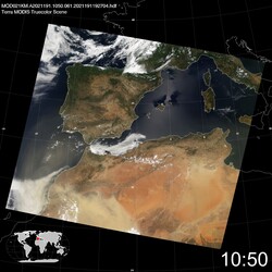 Level 1B Image at: 1050 UTC