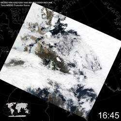 Level 1B Image at: 1645 UTC