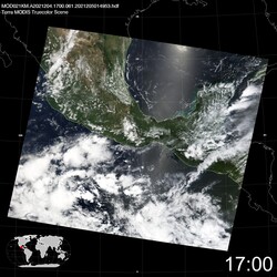 Level 1B Image at: 1700 UTC