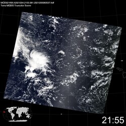 Level 1B Image at: 2155 UTC