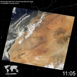 Level 1B Image at: 1105 UTC