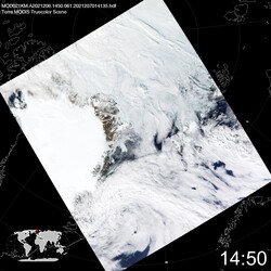 Level 1B Image at: 1450 UTC