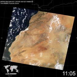 Level 1B Image at: 1105 UTC