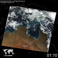 Level 1B Image at: 0110 UTC