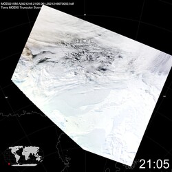 Level 1B Image at: 2105 UTC