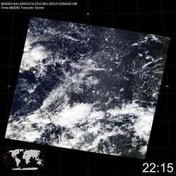 Level 1B Image at: 2215 UTC