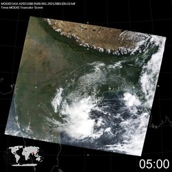 Level 1B Image at: 0500 UTC