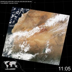 Level 1B Image at: 1105 UTC