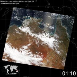 Level 1B Image at: 0110 UTC