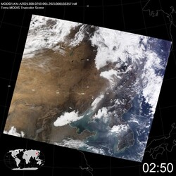 Level 1B Image at: 0250 UTC