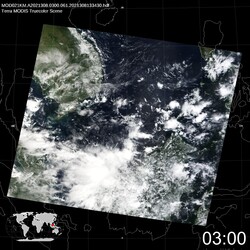 Level 1B Image at: 0300 UTC