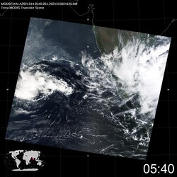 Level 1B Image at: 0540 UTC