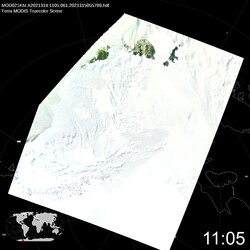 Level 1B Image at: 1105 UTC