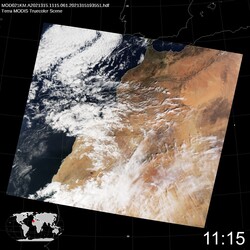 Level 1B Image at: 1115 UTC