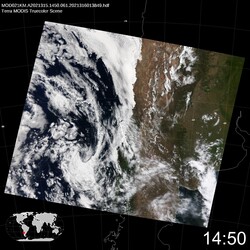 Level 1B Image at: 1450 UTC