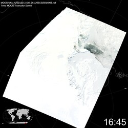 Level 1B Image at: 1645 UTC