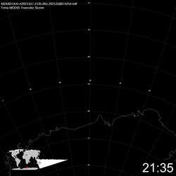 Level 1B Image at: 2135 UTC