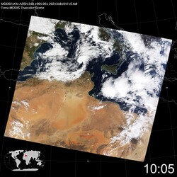 Level 1B Image at: 1005 UTC