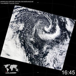 Level 1B Image at: 1645 UTC