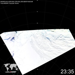 Level 1B Image at: 2335 UTC