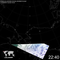 Level 1B Image at: 2240 UTC