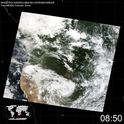 Level 1B Image at: 0850 UTC