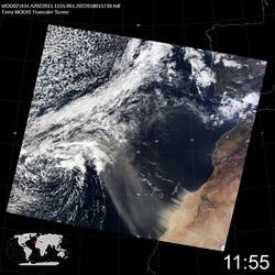 Level 1B Image at: 1155 UTC