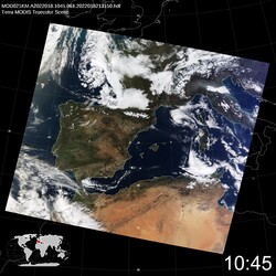 Level 1B Image at: 1045 UTC