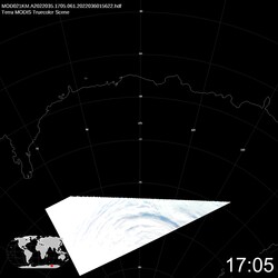 Level 1B Image at: 1705 UTC