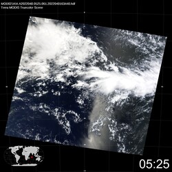 Level 1B Image at: 0525 UTC