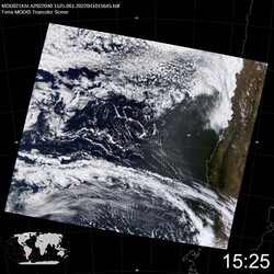 Level 1B Image at: 1525 UTC