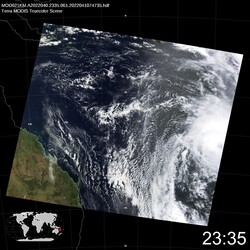 Level 1B Image at: 2335 UTC