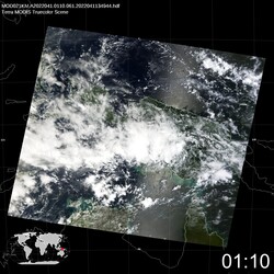 Level 1B Image at: 0110 UTC