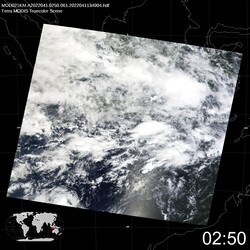 Level 1B Image at: 0250 UTC