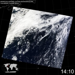 Level 1B Image at: 1410 UTC