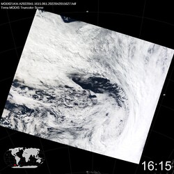 Level 1B Image at: 1615 UTC