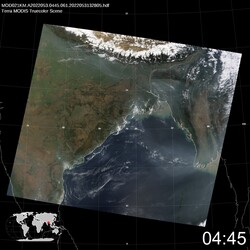 Level 1B Image at: 0445 UTC