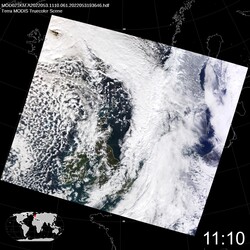 Level 1B Image at: 1110 UTC