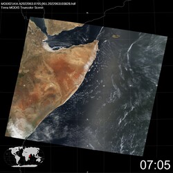 Level 1B Image at: 0705 UTC