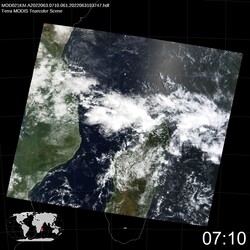 Level 1B Image at: 0710 UTC